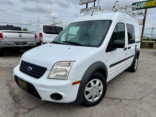 Frozen White 2012 Ford Transit Connect XLT