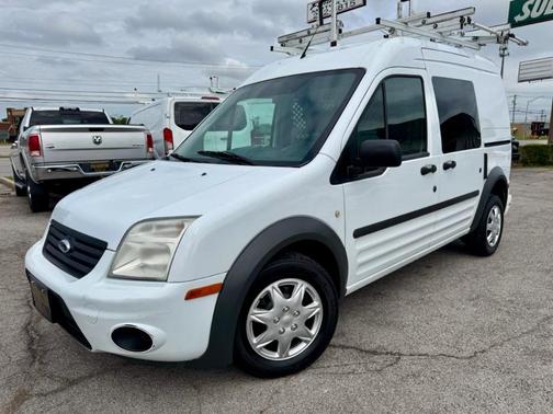 Frozen White 2012 Ford Transit Connect XLT