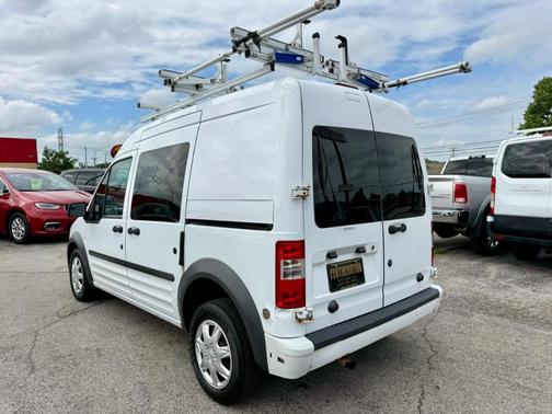 Frozen White 2012 Ford Transit Connect XLT