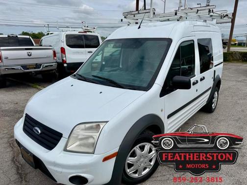 Frozen White 2012 Ford Transit Connect XLT