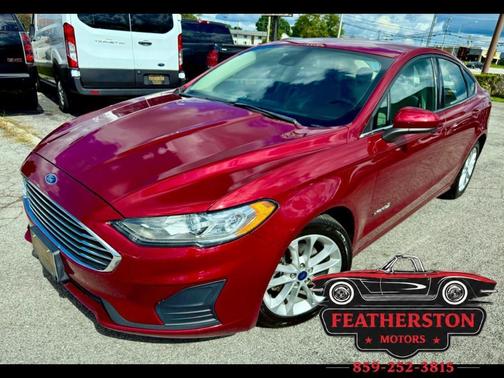 Ruby Red 2019 Ford Fusion Hybrid SE