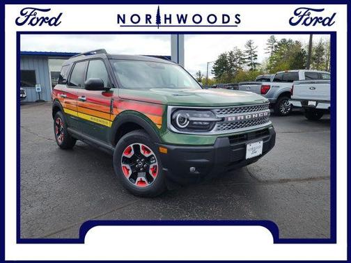 Eruption Green Metallic 2025 Ford Bronco Sport Free Wheeling