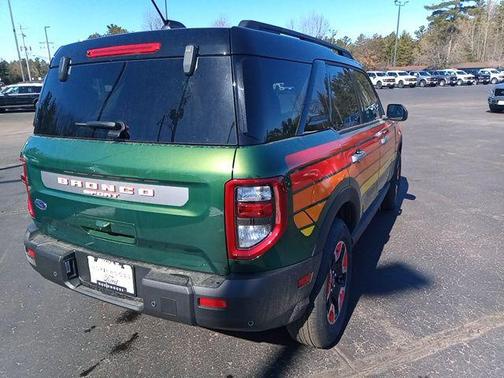 Eruption Green Metallic 2025 Ford Bronco Sport Free Wheeling
