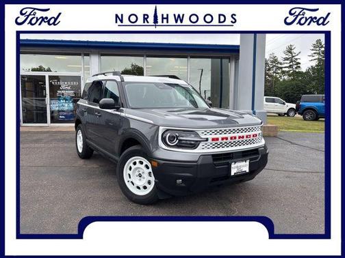 Carbonized Gray Metallic 2025 Ford Bronco Sport Heritage