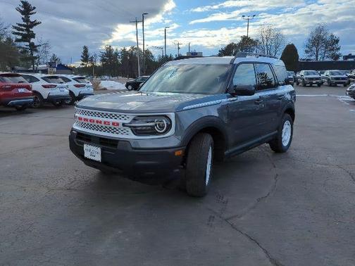Carbonized Gray Metallic 2025 Ford Bronco Sport Heritage