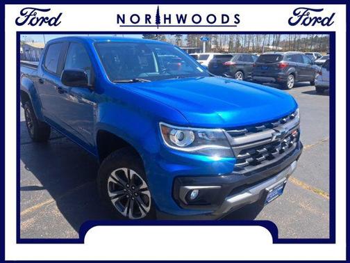Bright Blue Metallic 2021 Chevrolet Colorado Z71