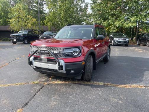 Ruby Red Metallic Tinted Clearcoat 2025 Ford Bronco Sport Big Bend