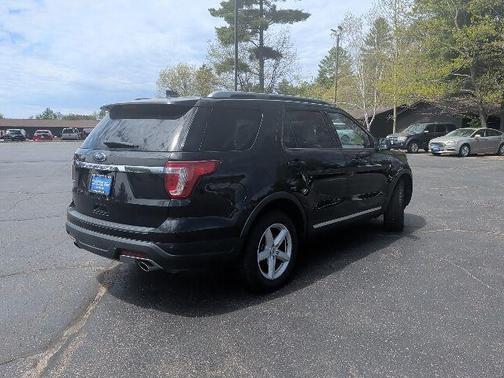 Shadow Black 2018 Ford Explorer XLT