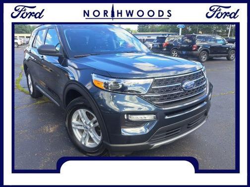Stone Blue Metallic 2023 Ford Explorer XLT