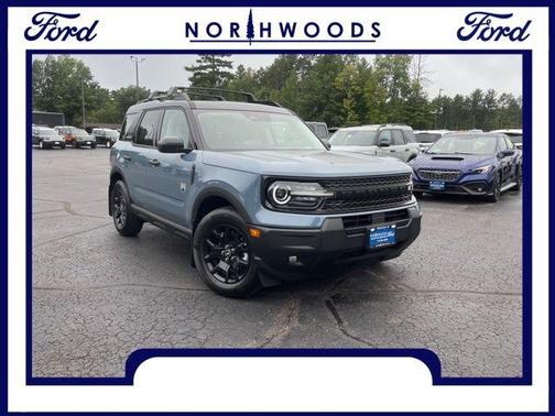Azure Gray Metallic Tri-Coat 2025 Ford Bronco Sport Big Bend