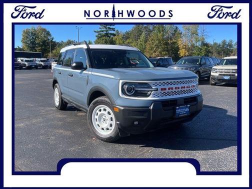 Azure Gray Metallic Tri-Coat 2025 Ford Bronco Sport Heritage