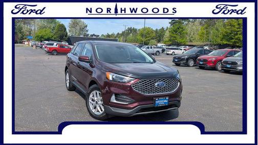 Burgundy Velvet Metallic Tinted Clearcoat 2023 Ford Edge SEL