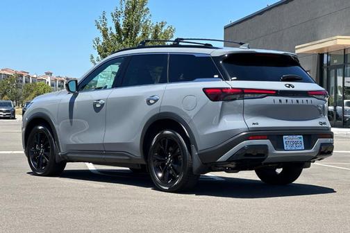 Harbor Gray 2025 INFINITI QX60 Luxe