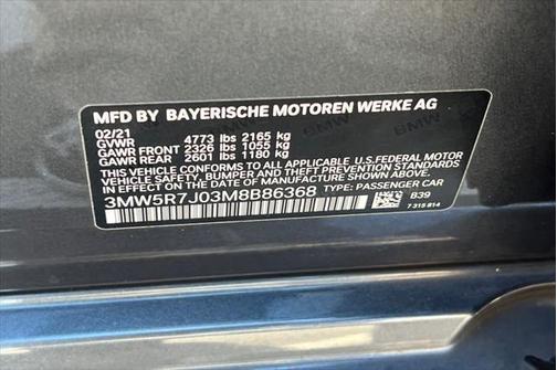 2021 BMW 330 330i xDrive