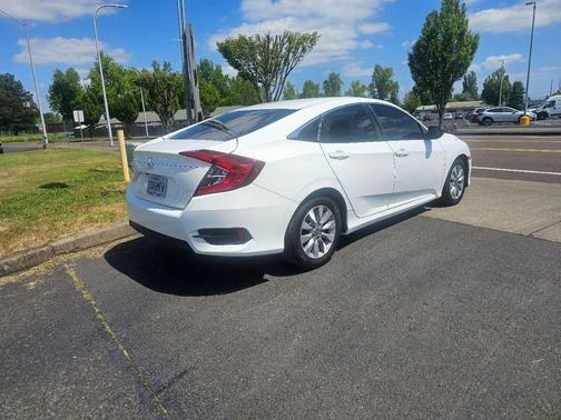 Taffeta White 2017 Honda Civic LX