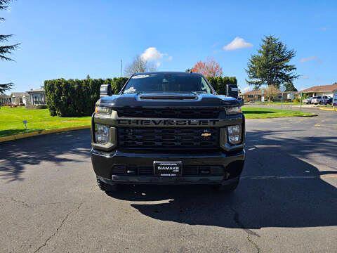 Greenstone Metallic 2022 Chevrolet Silverado 2500 Custom