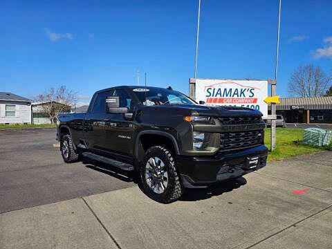 Greenstone Metallic 2022 Chevrolet Silverado 2500 Custom