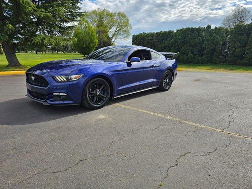 Deep Impact Blue Metallic 2016 Ford Mustang EcoBoost Premium