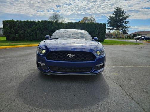 Deep Impact Blue Metallic 2016 Ford Mustang EcoBoost Premium