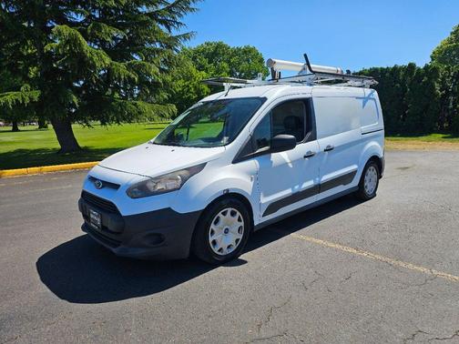 Frozen White 2015 Ford Transit Connect XL