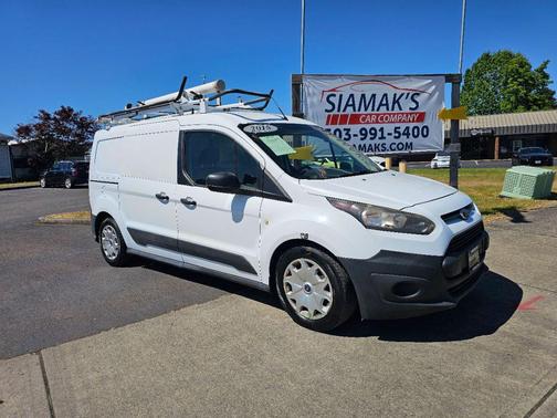 Frozen White 2015 Ford Transit Connect XL
