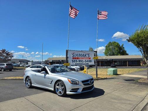 Iridium Silver Metallic 2013 Mercedes-Benz SL-Class SL-Class GLASS HARD TOP CONVIRTABLE