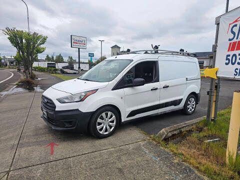 Frozen White 2015 Ford Transit Connect XL