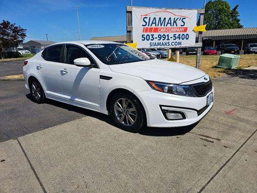 Snow White Pearl 2015 Kia Optima LX