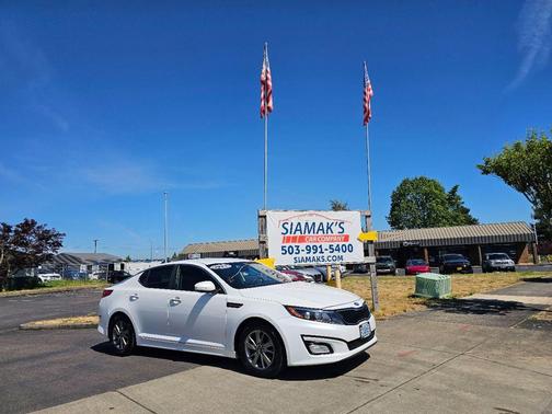Snow White Pearl 2015 Kia Optima LX
