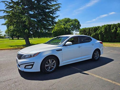 Snow White Pearl 2015 Kia Optima LX