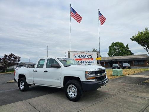 Summit White 2017 Chevrolet Silverado 1500 WT