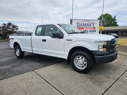 Oxford White 2016 Ford F-150 4X4 SUPER CAB LONG BED