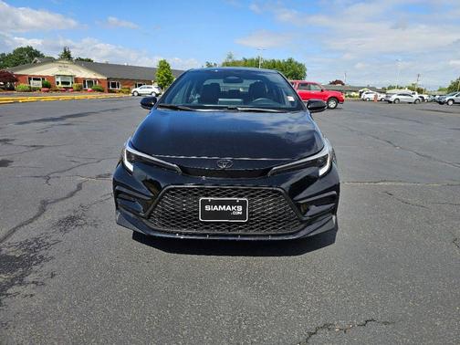 Midnight Black Metallic 2024 Toyota Corolla XSE