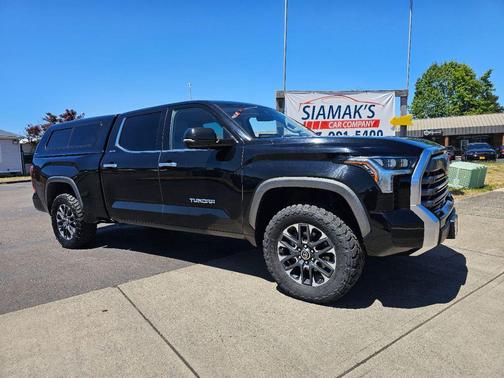 Midnight Black Metallic 2022 Toyota Tundra Limited
