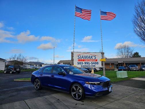 Still Night Pearl 2025 Honda Accord Hybrid Sport