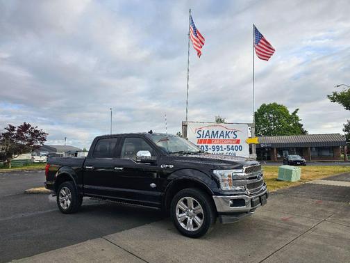 Shadow Black 2018 Ford F-150 King Ranch
