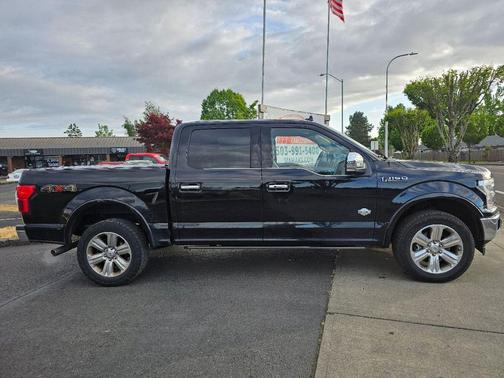 Shadow Black 2018 Ford F-150 King Ranch