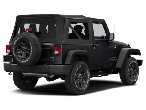 Black Clearcoat 2017 Jeep Wrangler Willys Wheeler