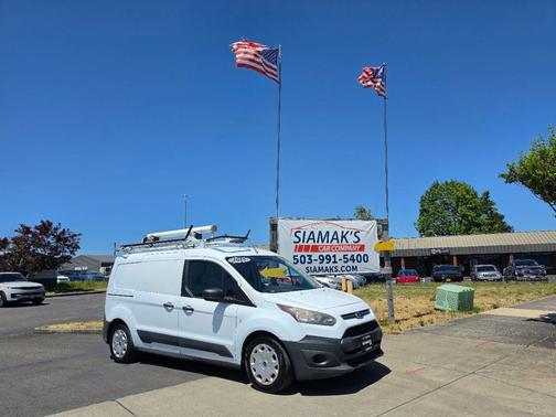 Frozen White 2015 Ford Transit Connect XL