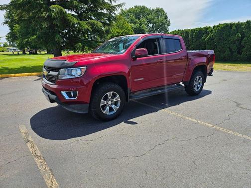 Cajun Red Tintcoat 2018 Chevrolet Colorado Z71