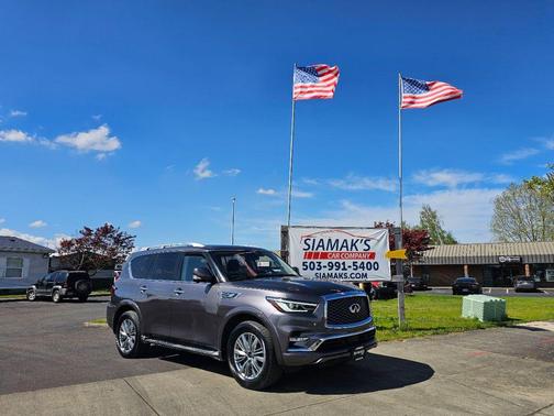 Anthracite Gray 2024 INFINITI QX80 Luxe