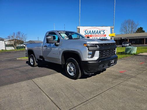 Silver Ice Metallic 2022 Chevrolet Silverado 2500 WT