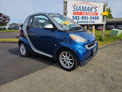 Blue Metallic 2008 smart ForTwo passion