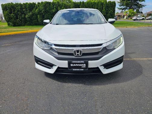 White Orchid Pearl 2017 Honda Civic EX