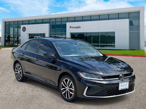 Deep Black Pearl 2026 Volkswagen Jetta 1.4T SE