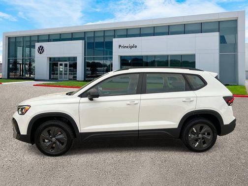 Pure White 2026 Volkswagen Taos S
