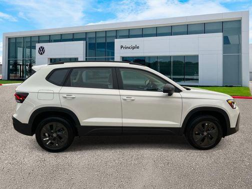 Pure White 2026 Volkswagen Taos S