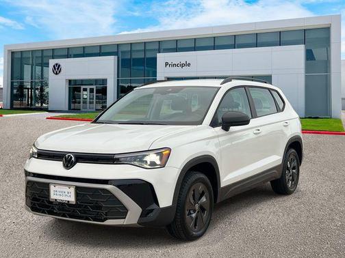 Pure White 2026 Volkswagen Taos S
