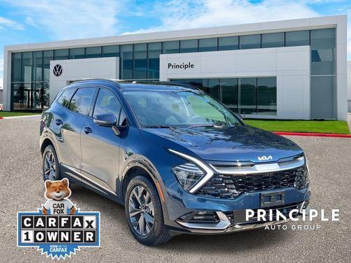 Vesta Blue 2025 Kia Sportage Hybrid SX-Prestige