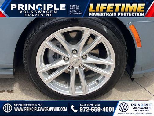 Midnight Steel Metallic 2023 Cadillac CT4 Luxury